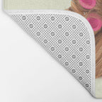 CURLY GUINEA PIG Bath Mat Gallery Image 2