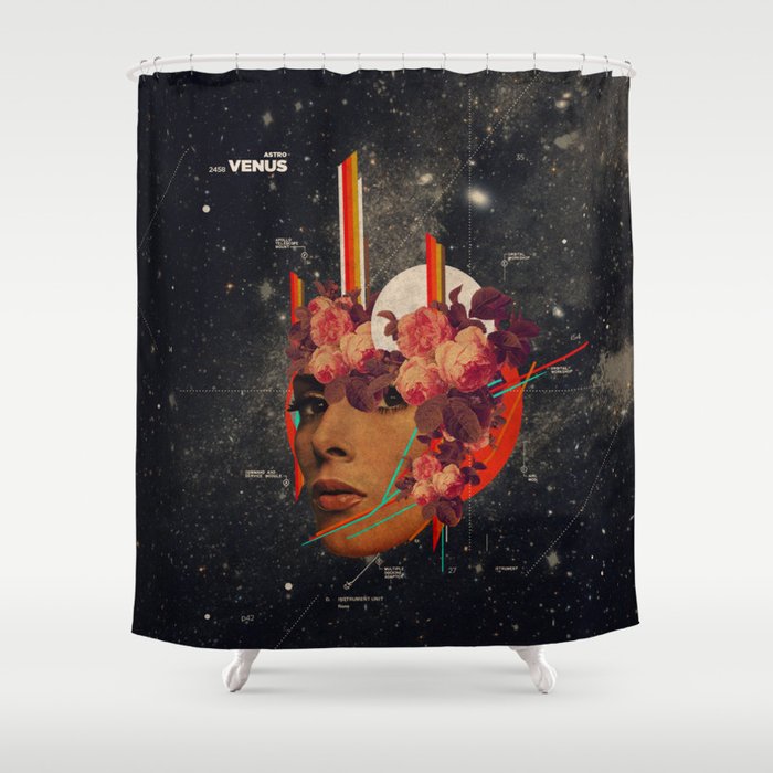 Astrovenus Shower Curtain Gallery Image 1
