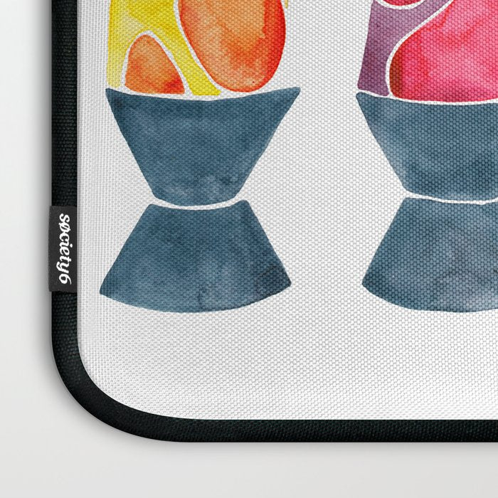 Retro Vibes - Warm Palette Laptop Sleeve Gallery Image 3