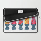 Retro Vibes - Warm Palette Laptop Sleeve Gallery Image 2