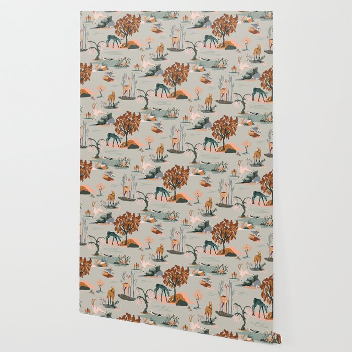 Vibrant Unicorn & Animal Pattern Wallpaper Gallery Image 2