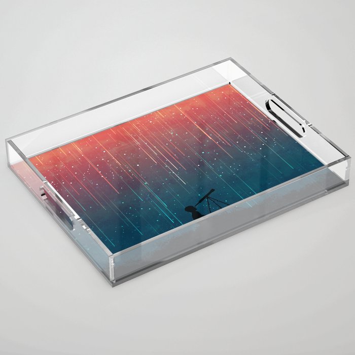 Meteor rain Acrylic Tray Gallery Image 1