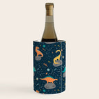 Dinosaurs Floating on an Asteroid Wine Chiller Gallery Image 2