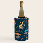 Dinosaurs Floating on an Asteroid Wine Chiller Gallery Image 3