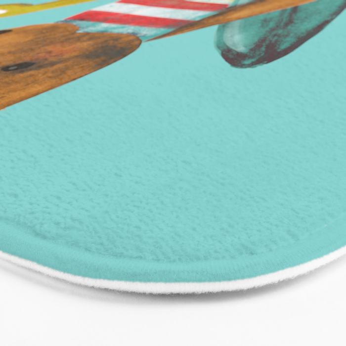 Summer Bear Bath Mat Gallery Image 3