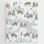 Winter wonderland illustration  Jigsaw Puzzle Gallery Image 1