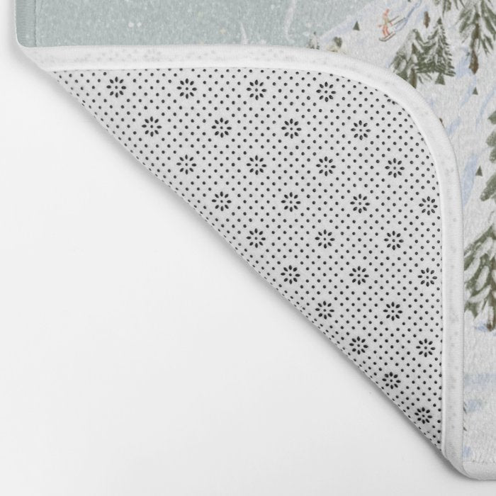 Winter wonderland illustration  Bath Mat Gallery Image 2