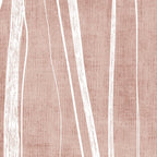 Terracotta White Lines Abstract Artwork Coffee Mug Gallery Image 2