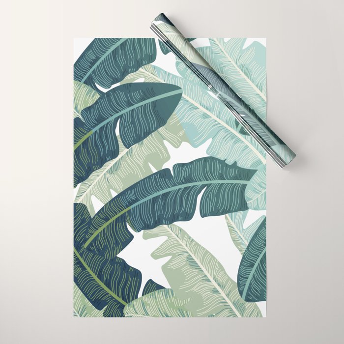 Tropical oasis Wrapping Paper Gallery Image 1