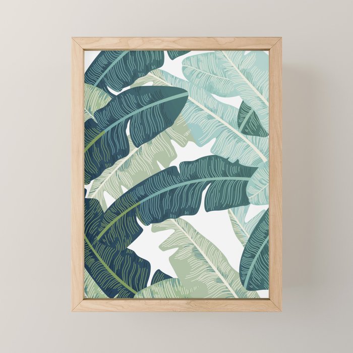 Tropical oasis Mini Art Print Gallery Image 1