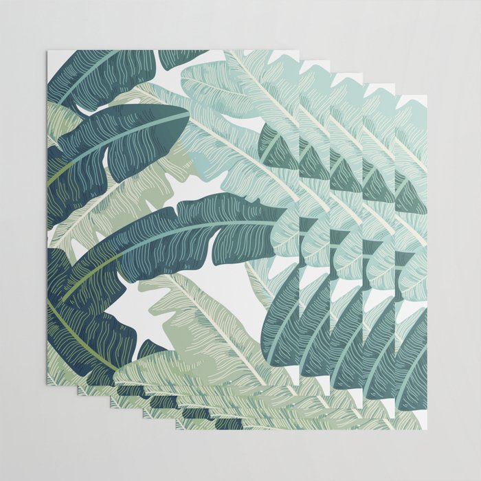 Tropical oasis Wrapping Paper Gallery Image 3
