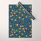 Night-Blooming Flowers Wrapping Paper Gallery Image 1