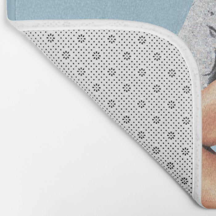 These Boots - Glitter Blue Bath Mat Gallery Image 2