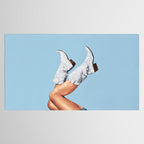 These Boots - Glitter Blue Tablecloth Gallery Image 2