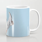 These Boots - Glitter Blue Coffee Mug Gallery Image 1