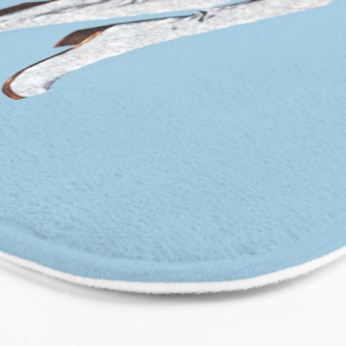 These Boots - Glitter Blue Bath Mat Gallery Image 3