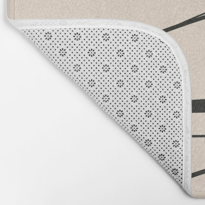 Abstract line art 48a Bath Mat Gallery Image 2