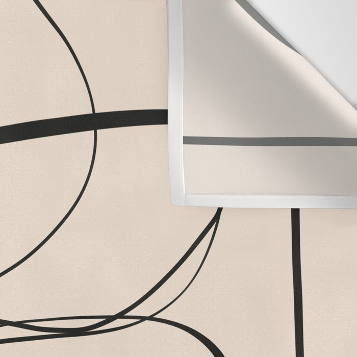 Abstract line art 48a Wall Tapestry Gallery Image 3