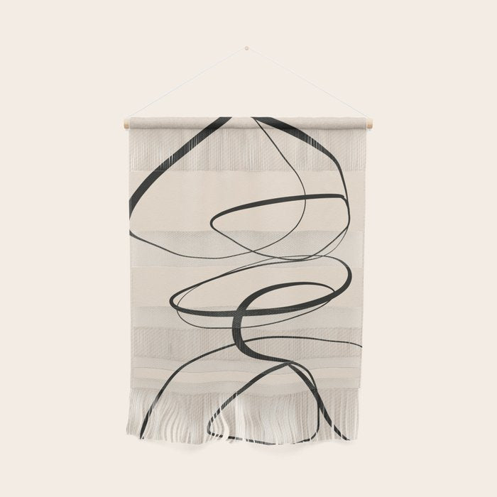 Abstract line art 48a Wall Hanging Gallery Image 1