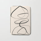 Abstract line art 48a Bath Mat Gallery Image 1