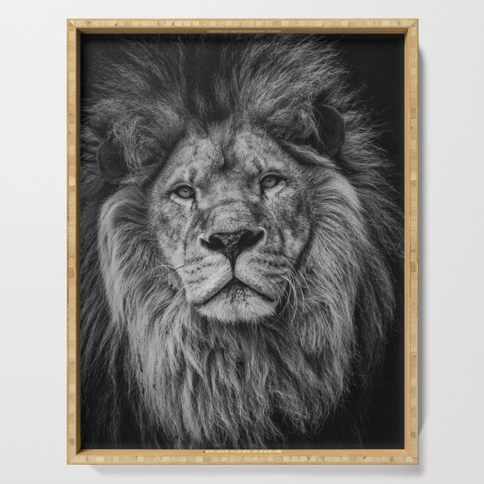 Fierce Lion Serving Tray Gallery Image 1