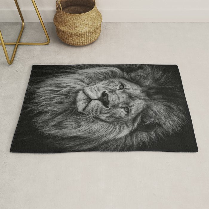 Fierce Lion Rug Gallery Image 1