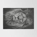 Fierce Lion Rug Gallery Image 2