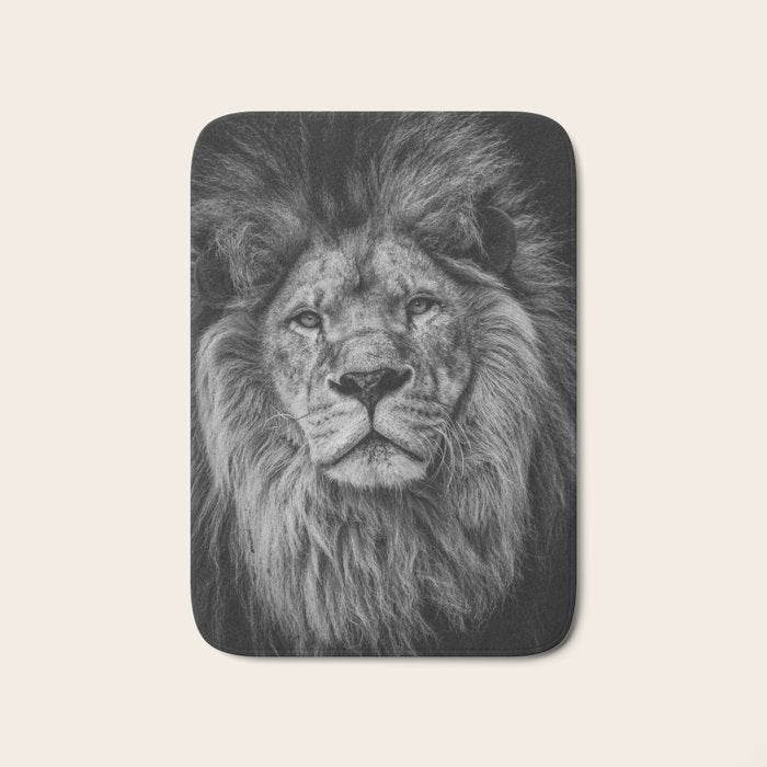 Fierce Lion Bath Mat Gallery Image 1