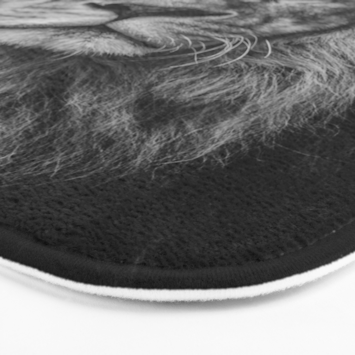 Fierce Lion Bath Mat Gallery Image 3