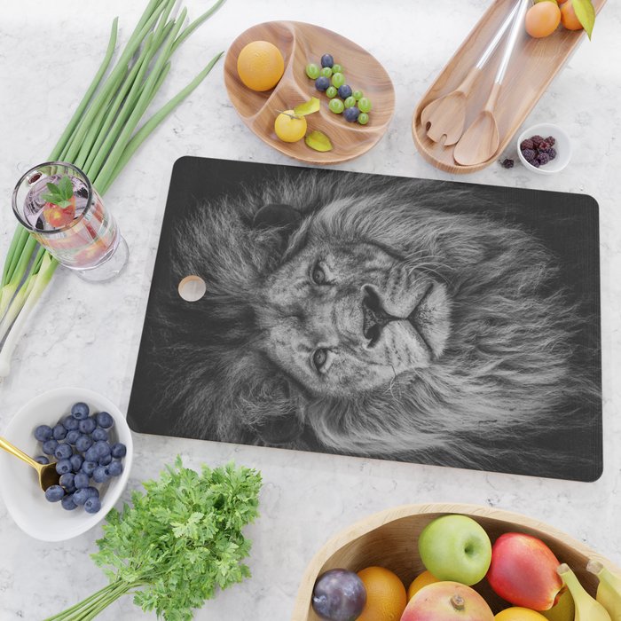 Fierce Lion Cutting Board Gallery Image 2