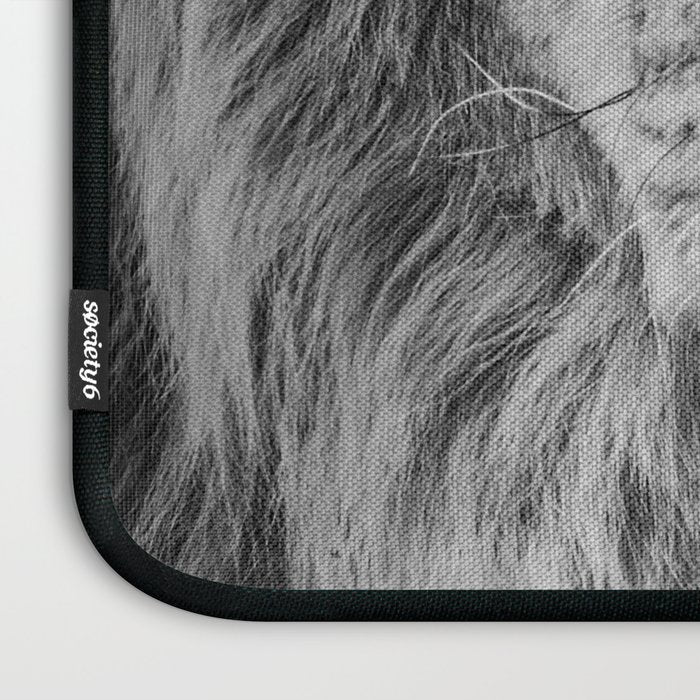 Fierce Lion Laptop Sleeve Gallery Image 3