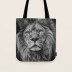 Fierce Lion Tote Bag Gallery Image 1