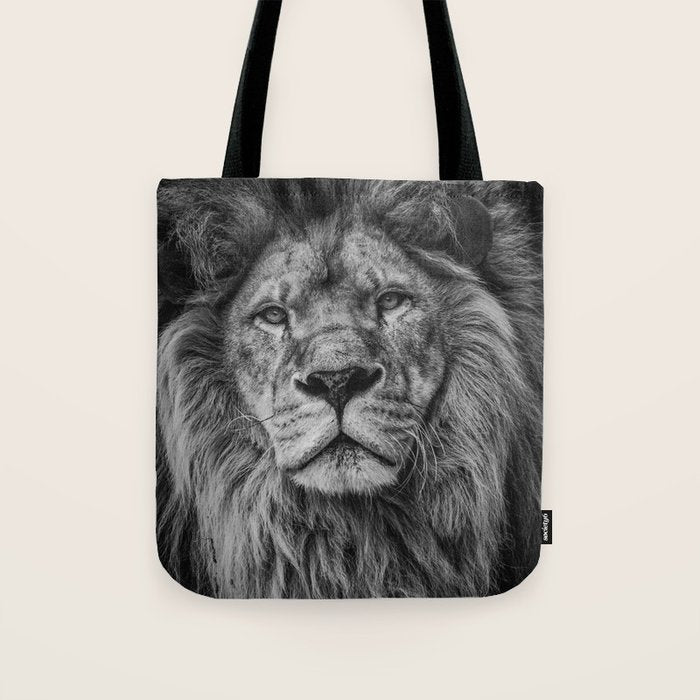 Fierce Lion Tote Bag Gallery Image 1