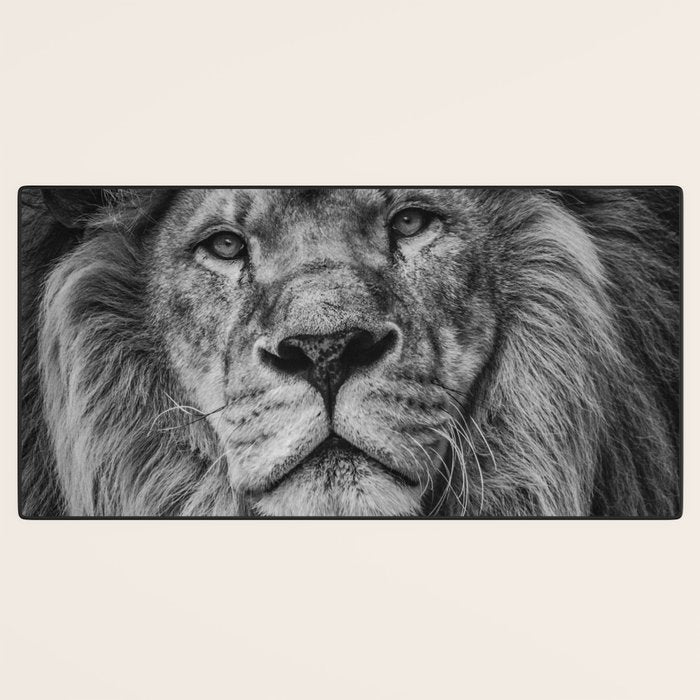 Fierce Lion Desk Mat Gallery Image 3