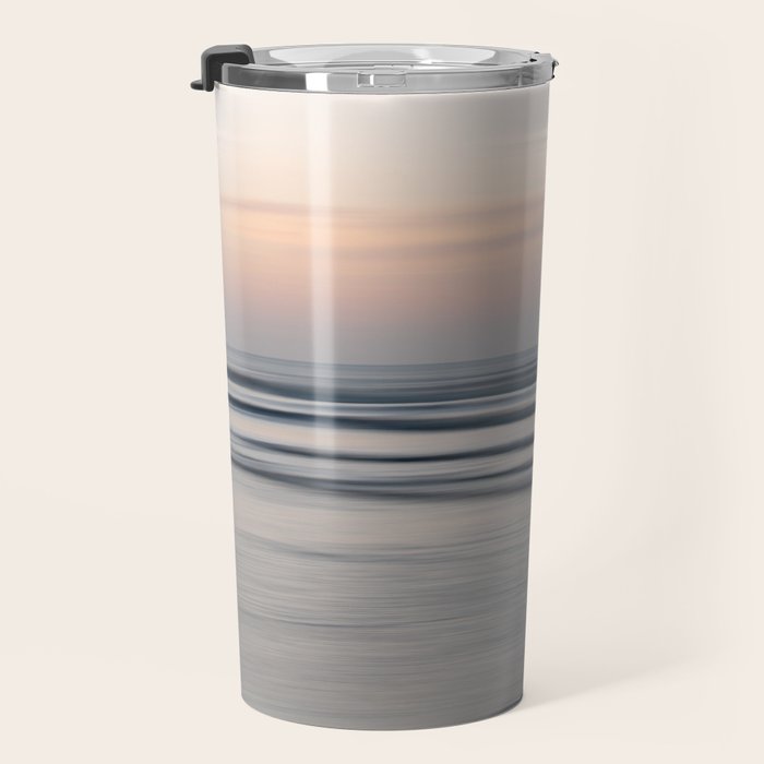 Still Horizon Minimal Seascape Photography Travel Mug Gallery Image 3