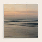 Still Horizon Minimal Seascape Photography Wood Wall Art Gallery Image 1
