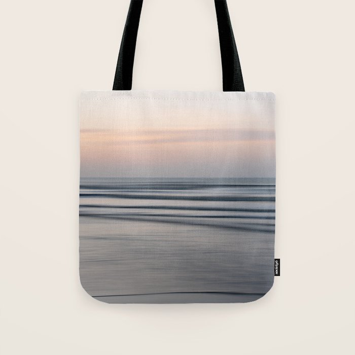 Still Horizon Minimal Seascape Photography Tote Bag Gallery Image 1