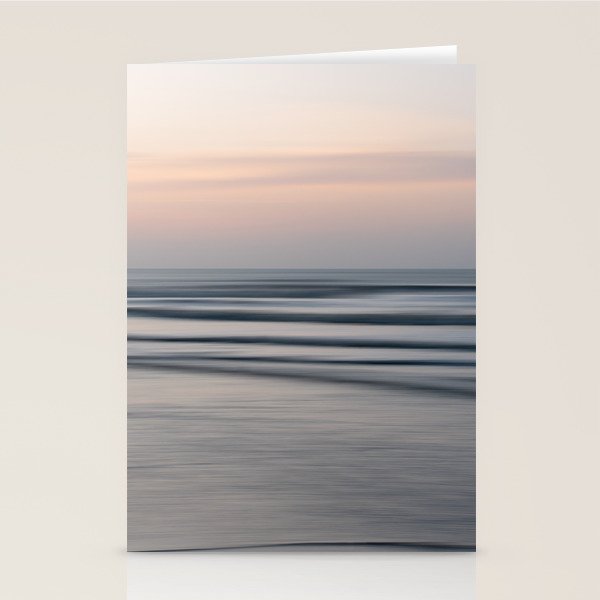 Still Horizon Minimal Seascape Photography Stationery Card Gallery Image 1