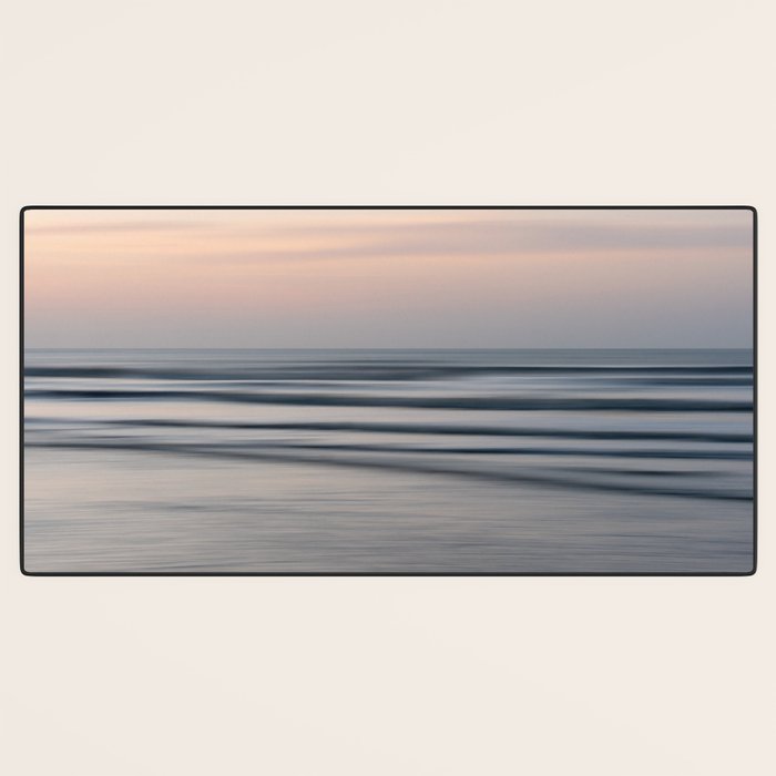 Still Horizon Minimal Seascape Photography Desk Mat Gallery Image 3
