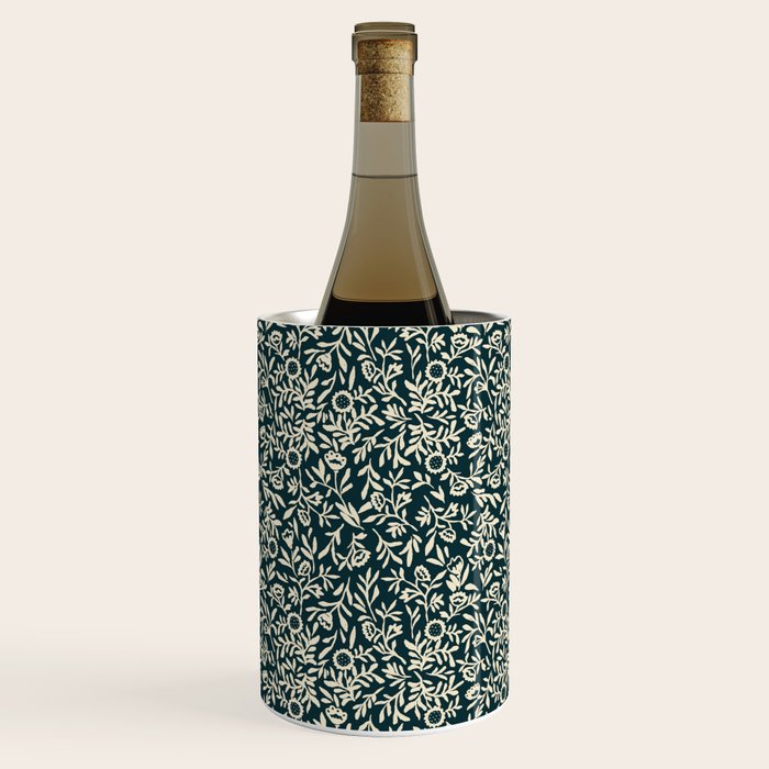Bold Folk floral pattern Wine Chiller Gallery Image 3