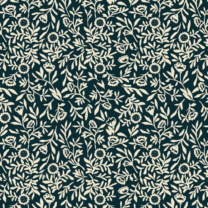 Bold Folk floral pattern Coffee Mug Gallery Image 2