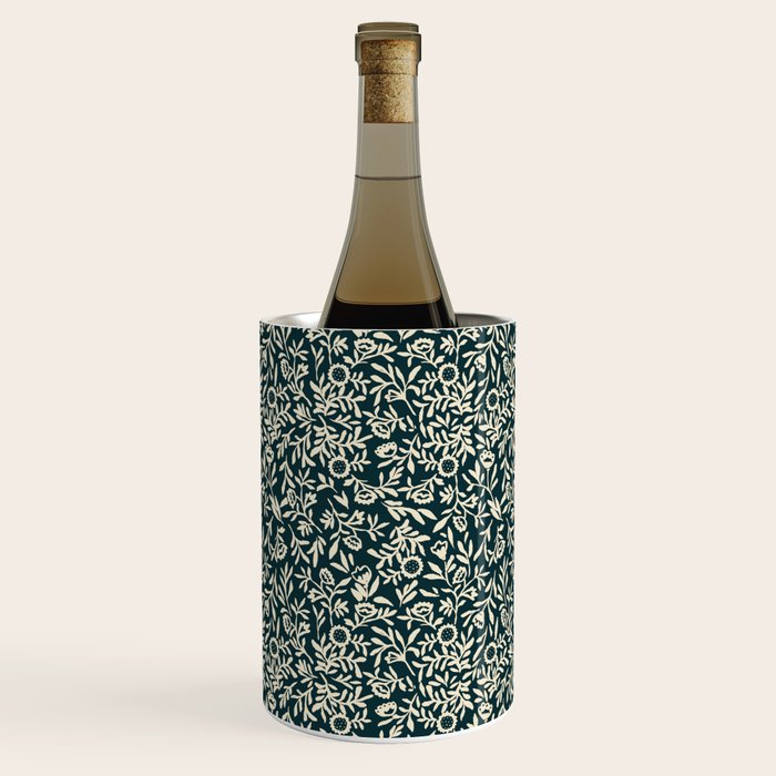 Bold Folk floral pattern Wine Chiller Gallery Image 2