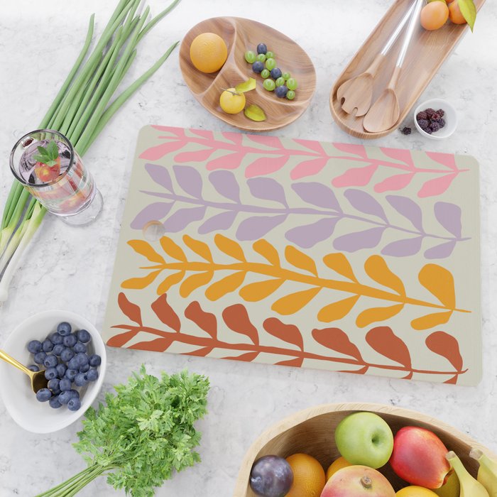 Pastel Petals Cutting Board Gallery Image 2
