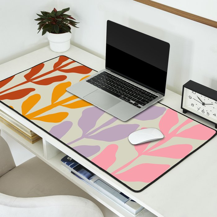 Pastel Petals Desk Mat Gallery Image 2