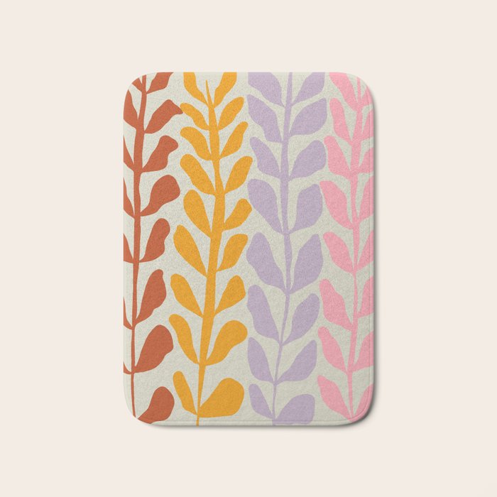 Pastel Petals Bath Mat Gallery Image 1
