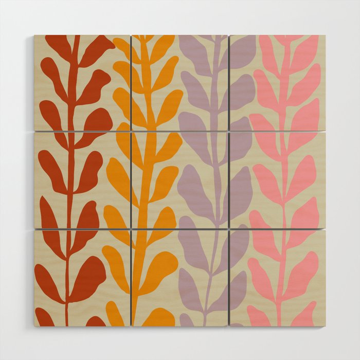 Pastel Petals Wood Wall Art Gallery Image 1