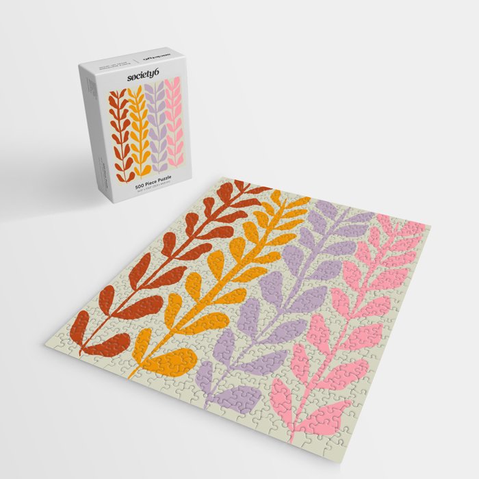Pastel Petals Jigsaw Puzzle Gallery Image 2