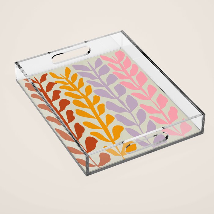 Pastel Petals Acrylic Tray Gallery Image 1