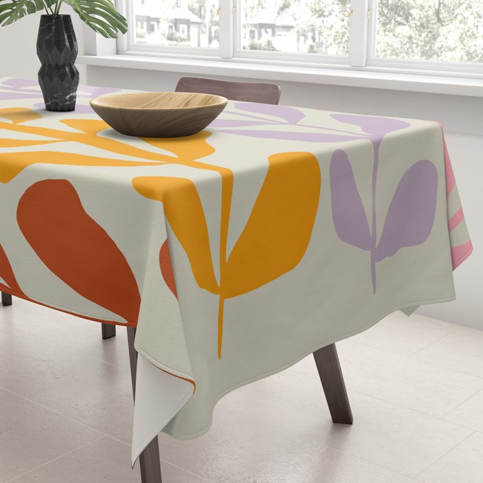 Pastel Petals Tablecloth Gallery Image 3