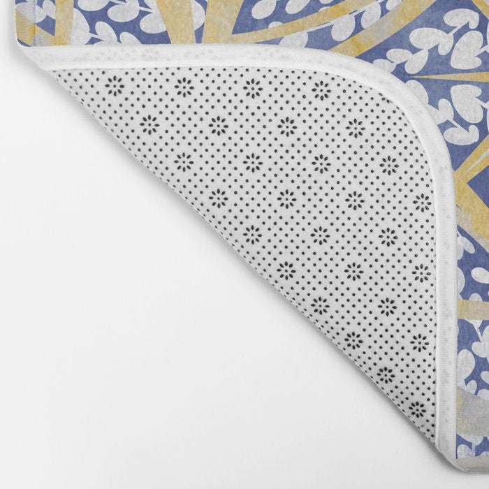 Tile wild leaves starry BY Bath Mat Gallery Image 2